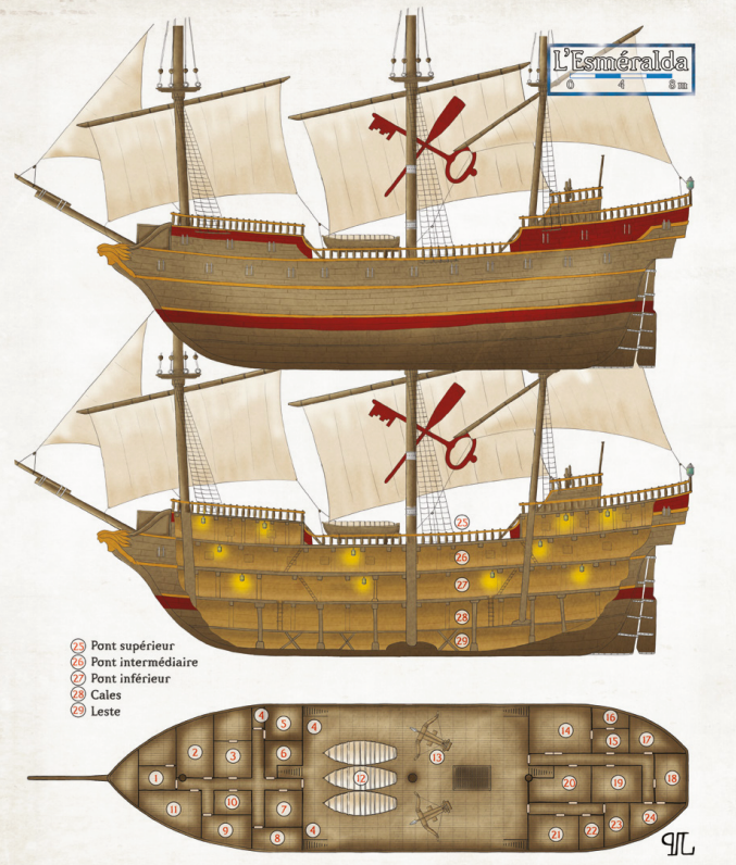 plan de l’Esmeralda